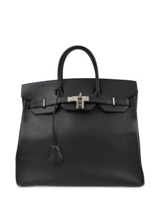 Hermès 2006 Haut à Courroies 32 handbag - Black