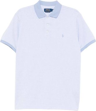 Polo Ralph Lauren Slim Fit Houndstooth Polo Shirt, Size XX-Large