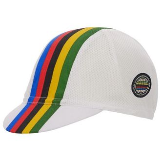 Santini UCI World Champion Cycling Cap Velom&uuml;tze - Unisex | grau
