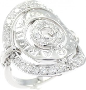 Bulgari White Gold (18K) Band Ring (Pre-Owned)