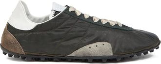 Maison Margiela Schoenen, Heren, Groen, 42 EU, Leer, Sprinters Low Top