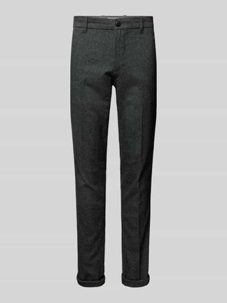 Jack & Jones Jack & Jones Slim Fit Chino mit Bügelfalten Modell MARCO in Hellgrau, Größe 28/32