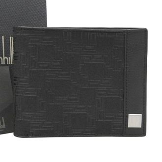 Dunhill Black Pvc Leather Wallet (Bi-Fold) (Pre-Owned)