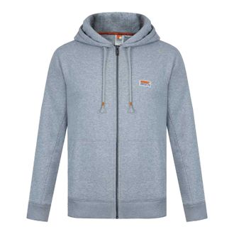 SoulCal&Co SoulCal Heren Signature Katoenen Full Zip Hoodie (Grijze Mergel)
