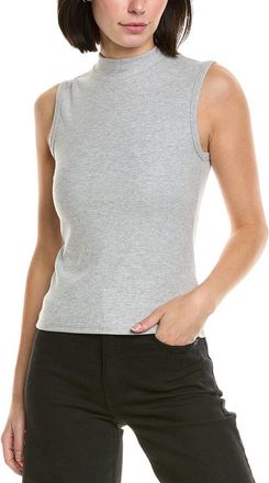 perfectwhitetee Perfectwhitetee Mel Mock Neck Tank