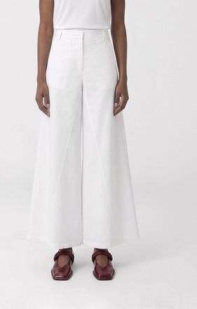 Federica Tosi Pantaloni wide-leg in popeline
