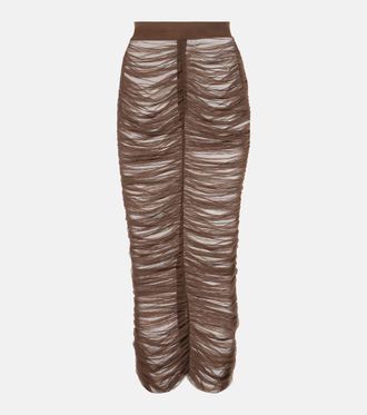 Alex Perry Gonna midi in mesh