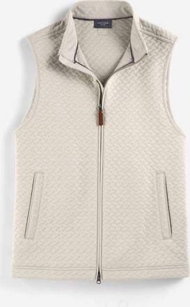 Cole Haan Mens Artisan Vest - Beige Size Medium