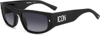 Dsquared2 ICON 0016/S 807/9O Mens Sunglasses Black Size 57