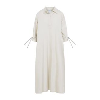 Max Mara White Loose Shirt Dress