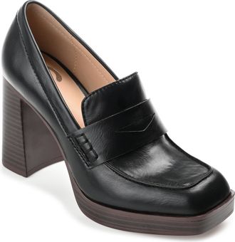 Journee Collection Collection Womens Ezzey Wide Width Pump