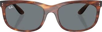 Ray-Ban Balorette Blue Rectangular Ladies Sunglasses RB2389 954/62 57