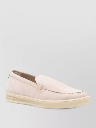 Woolrich double u leather slip on sneakers