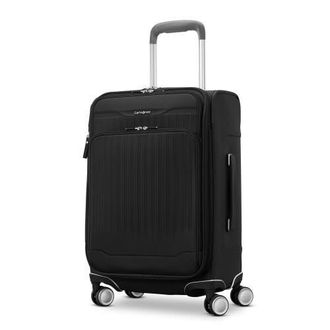 Samsonite Silhouette 18 Softside Carry-On Expandable Spinner in Black at Nordstrom