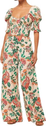 Misa Calla Top In Malika Paisley Floral