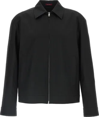 Gucci Cotton Jacket Puffer Jackets Nero-Uomo