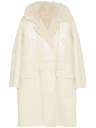 Yves Salomon wool coat - Neutrals