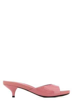 Prada Pink Solid Sandals