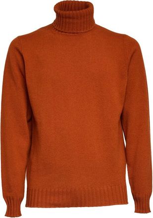 FILIPPO DE LAURENTIIS High Roll-Neck Cashmere And Wool Blend Sweater