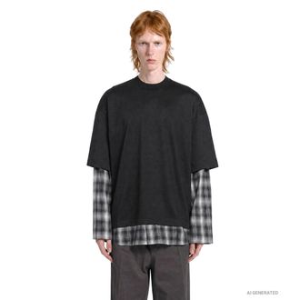 Comme Des Gar&ccedil;ons Boxy Cotton T-Shirt
