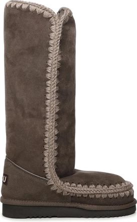 Mou Eskimo 40 Boot - Dames - Winterlaarzen - Bruin - 38 EU - Wol - Schoenen