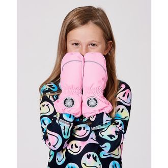 Deux par Deux Baby Girl Winter Mittens Play in Candy Pink at Nordstrom, Size 12-24M