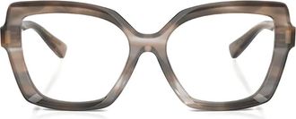 Dolce & Gabbana Eyewear geometric glasses - Grey