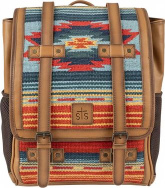 StS Ranchwear Womens Chaynee Valley Serape Backpack Bag In Multicolor