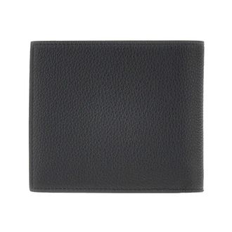 Thom Browne Portafoglio Bi-Fold in Pelle Granata - - Accessories - Uomo - Nero - ONE SIZE