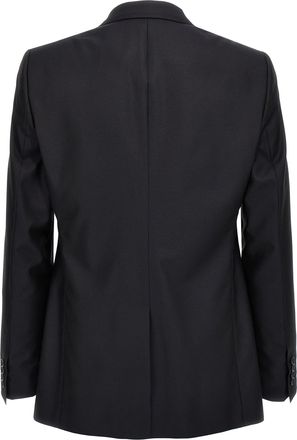 Dolce & Gabbana Mens Blue Virgin Wool Two-Piece Suit