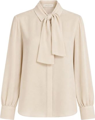 iBlues Overhemden, Dames, Beige, M, Denim, Iblclasse Shirt