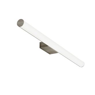 Sulion Aplique de pared LED para ba&ntilde;o 18W en color plata