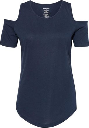 Boxercraft Womens Cold Shoulder T-Shirt