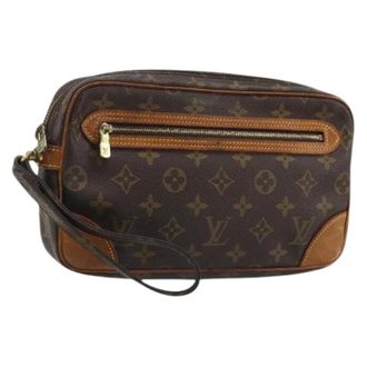 Louis Vuitton Pre-owned Vintage Monogram Clutch - - Pre-owned - Donna - Marrone - ONE SIZE