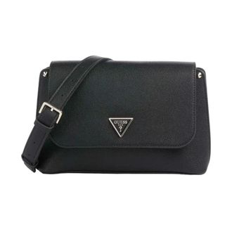 Guess Dames, Tassen, Zwart, Maat: ONE Size Leer
