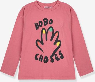 Bobo Choses Shirt High Five Kinder BOBO CHOSES rosa