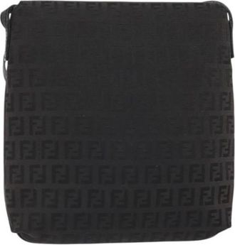 Fendi Pre-owned Vintage Cross Body Bag - Dames - Vintage Schoudertas - Bruin - ONE Size - Leer - Vintage