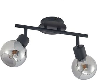 Lindby Lindby Foco eridia En Negro De Metal