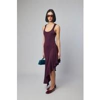 Alaia Asym Dress Fluid Jersey