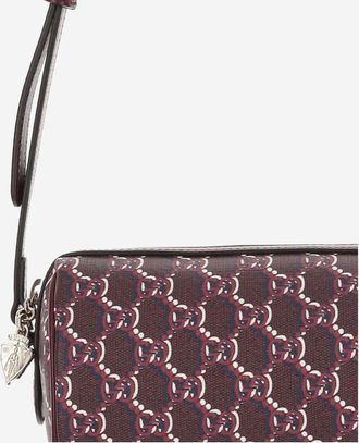 Gucci Womens Mini Shoulder Bag With Gg Shadow Polyurethane