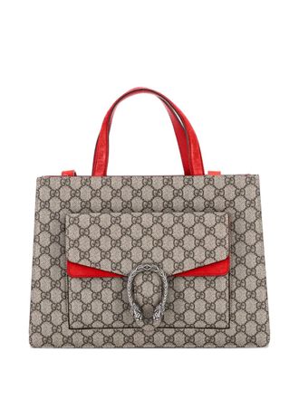 Gucci Dionysus Convertible GG Coated Canvas Medium tote bag - Marrone