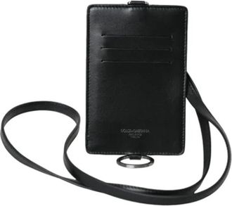 Dolce & Gabbana Pre-owned Canvas wallets - Dames - Vintage Accessoires - Zwart - ONE Size - Leer - Vintage