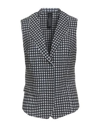 【Norma Kamali】 Fauxレザーベスト Faux leather blazer in black - Norma Kamali | Mytheresa