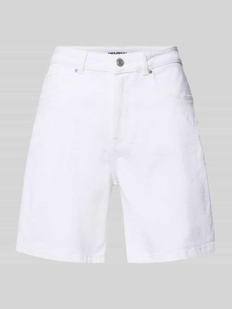 Review Straight Fit Shorts in Denim-Optik in Weiss, Gr&ouml;&szlig;e XL
