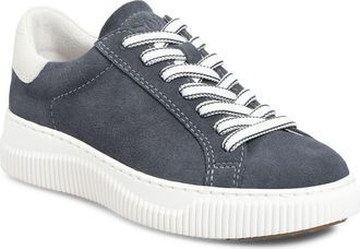 S&ouml;fft Frazier II Platform Sneaker in Storm Blue/Off White at Nordstrom, Size 6.5