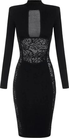 Elisabetta Franchi Mujer, Vestidos, Negro, Talla: XS