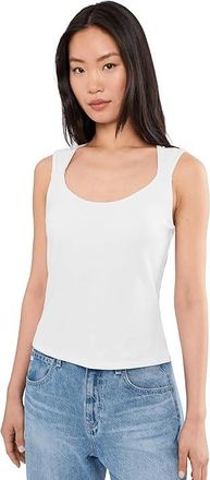 Liverpool L.A. Petite Sleeveless Built In Bra Knit Top Womens Clothing Cream : PL, Elastane/Viscose