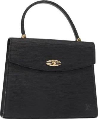 Louis Vuitton Pre-owned Handbags, female, Black, Size: ONE SIZE Pre-owned Vintage Handbag