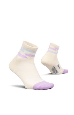Feetures Elite Max Cushion Quarter Sock Athletic Running Socks, Targeted Compression, Moisture Wicking in Soft Track at Nordstrom, Size Medium