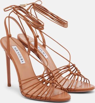 Aquazzura Sandalias Ritmo de piel